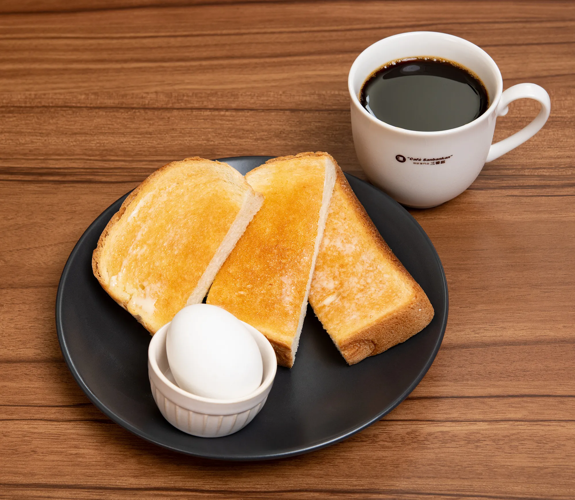 トースト＆ゆで卵ドリンク代＋30円